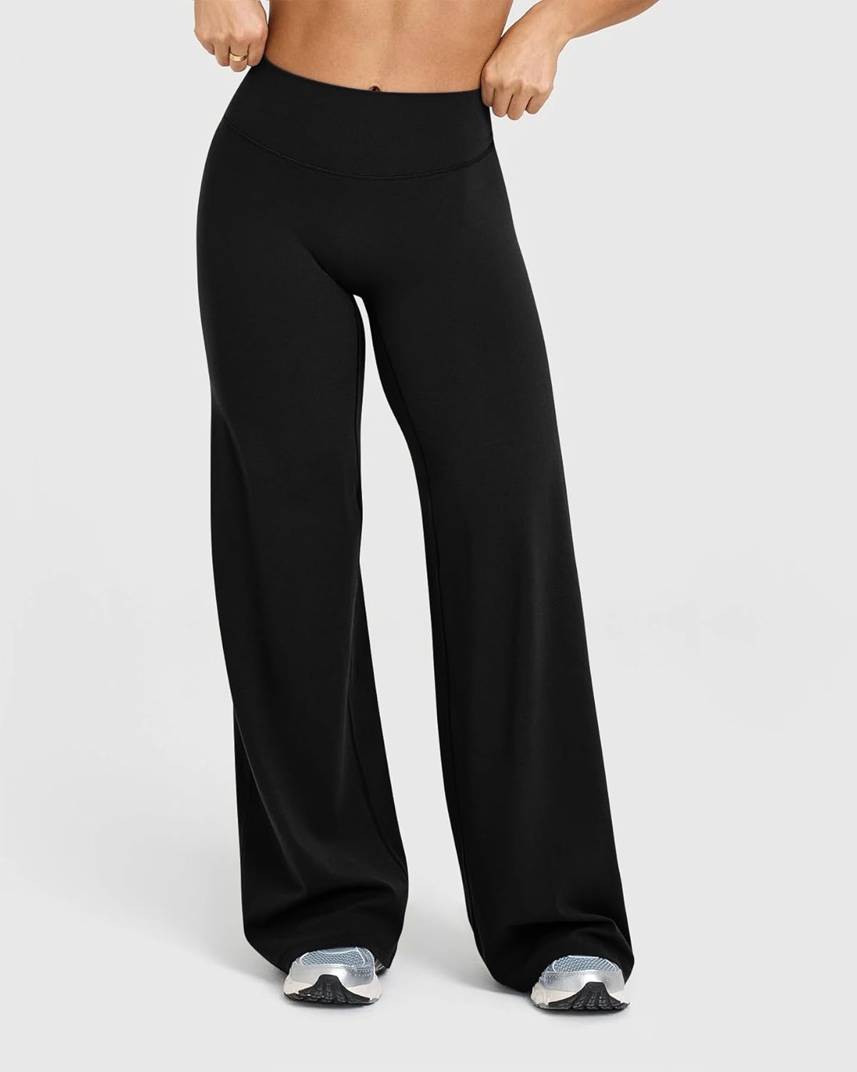 Yoga Pants Women High Waist Stretch Casual Soft Straight Leg Bottoms